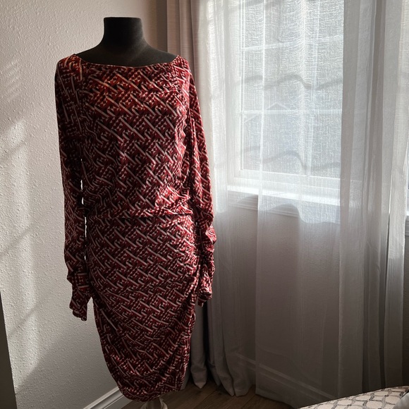 Wayf Dress with fall colors size XL - Picture 4 of 7